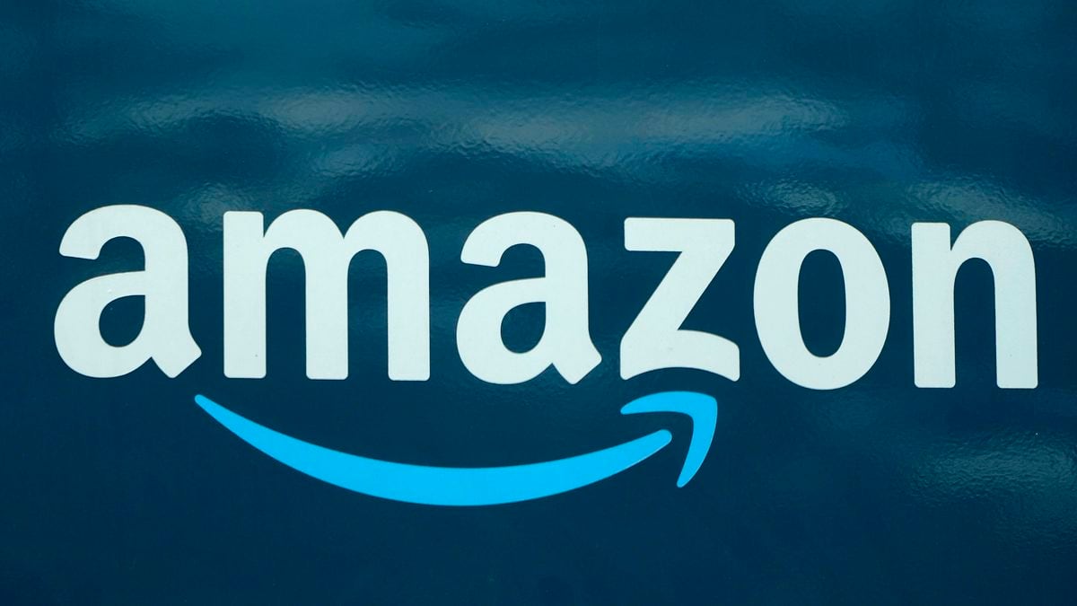 FILE - An Amazon logo appears on an Amazon delivery van, Thursday, Oct. 1, 2020, in Boston....