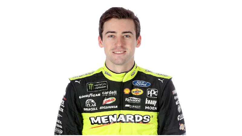 Menards' driver Ryan Blaney