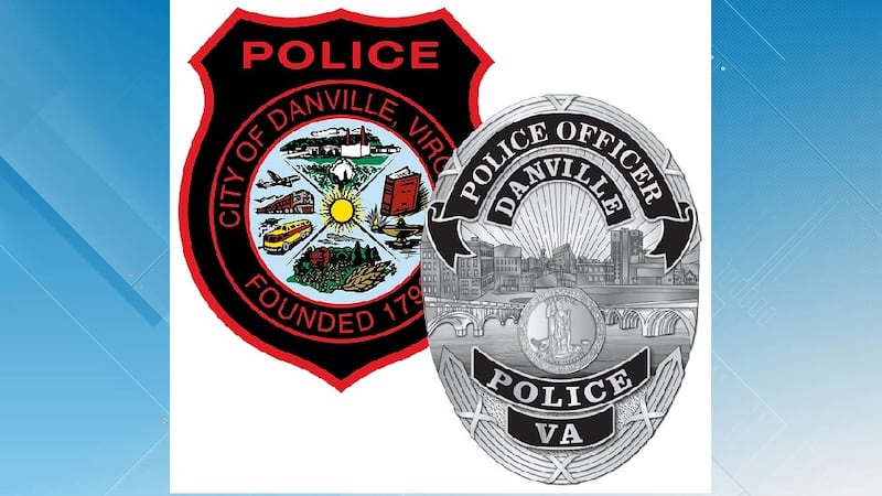 Danville Police Patch and Badge
