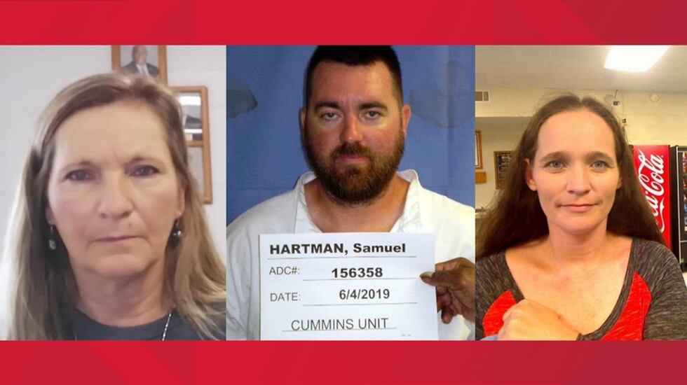 Linda White, Samuel Hartman and Misty Hartman have all been arrested in connection with his...