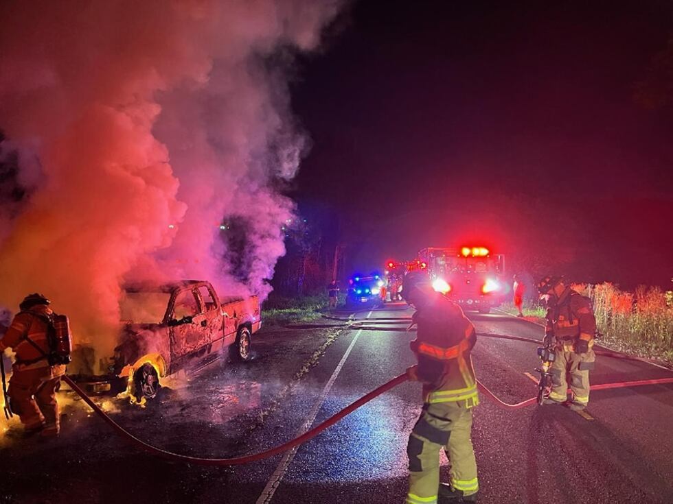 Galax car fire