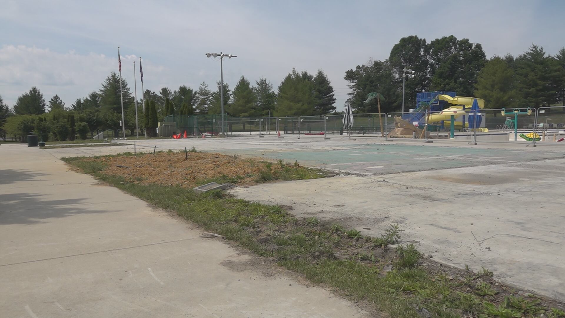 Randolph Park pool will reopen in 2025 after last year's fire - Vimarsana News