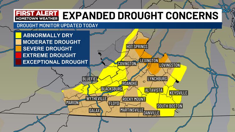 Expanded Drought Concerns