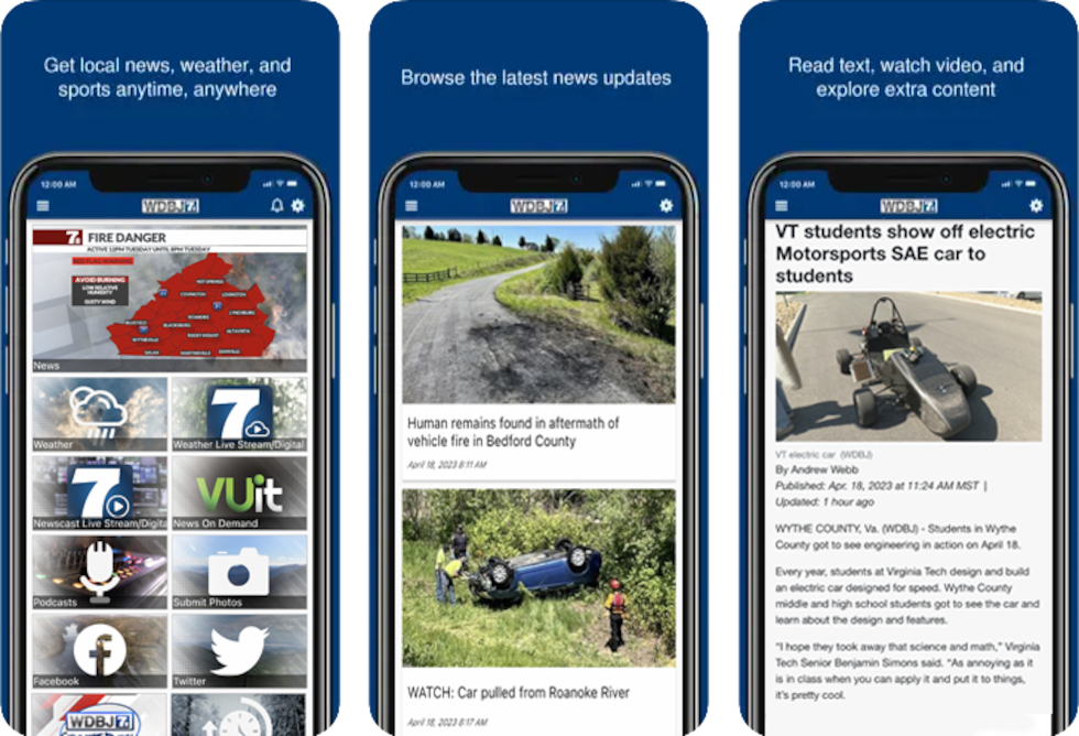 WDBJ7 News App