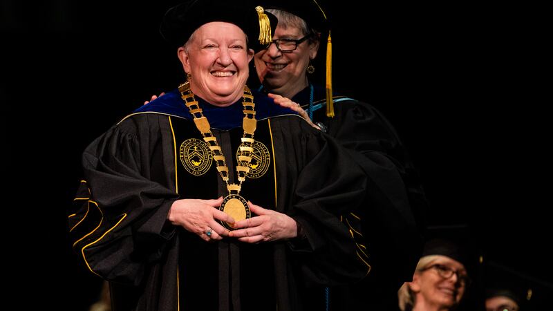 She is the institution's 11th president
